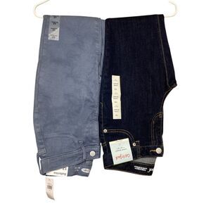 Old Navy Cat & Jack Jeans Super Skinny Ballerina Fit Blue Tie Dye Girls Size 12